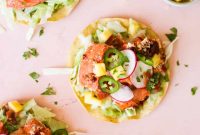 Zesty Chipotle-Lime Salmon Tostadas
