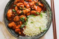 Whole30 Bourbon Chicken Recipe with Sugar-Free Glaze