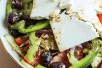Horiatiki Greek Village Salad Recipe