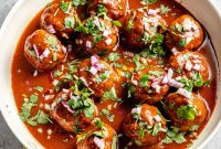 Whole30 Chicken Enchilada Meatballs Recipe