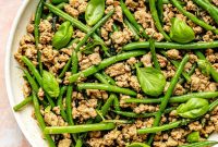 Turkey, Green Bean and Basil Stir-Fry Recipe