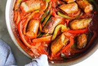 One-Pan Sausage and Bell Pepper Skillet Recipe
