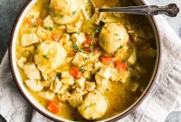 Gluten-Free, Dairy-Free Chicken & Dumplings Recipe