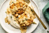 Pan-Seared Chicken in Creamy Dijon White Wine Sauce