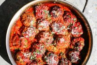 Italian Oven-Baked Meatballs Recipe
