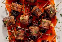 Crispy Bacon-Wrapped Dates Stuffed with Chorizo