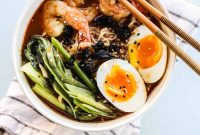 Spicy Miso Shrimp Ramen Recipe