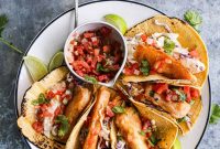 Crispy Paleo Battered Fish Tacos