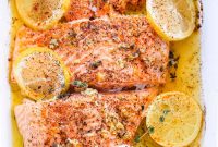 Oven Roasted Lemon Thyme Salmon