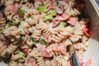 Paleo Italian Pasta Salad with Zucchini Noodles