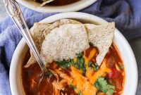 Creamy King Ranch Chicken Soup Recipe
