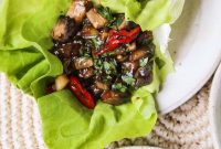 Savory Portobello Mushroom Lettuce Cups Recipe – Low-Carb