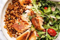 Curried Salmon and Farro Bowls Recipe