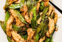 Sesame Chicken and Snow Pea Stir-Fry