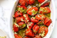 Herbed Goat Cheese-Stuffed Peppadews