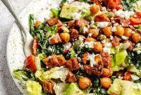 Mexican Chopped Salad with Avocado and Cilantro-Lime Dressing