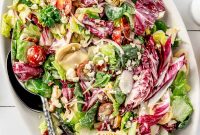 Steakhouse Chopped Salad with Bacon and Blue Cheese