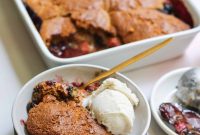 Paleo Mixed Berry Cobbler with Almond Flour Crust