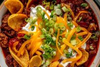 Slow-Simmered Beef and Bean Chili Recipe
