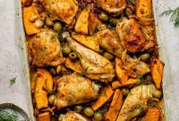 Moroccan-Spiced Sheet Pan Chicken