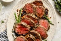 Garlic and Herb-Crusted Beef Tenderloin