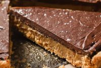 Grain-Free Millionaire’s Tart with Salted Caramel