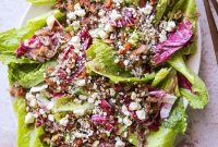 Warm Bacon Vinaigrette Salad with Arugula & Cherry Tomatoes