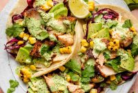 Grilled Salmon Tacos Recipe with Zesty Jalapeno Tartar Sauce