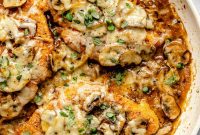 One-Pan French Onion Chicken with Mushrooms
