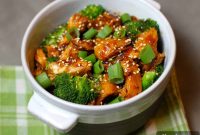 Crockpot Chicken Teriyaki with Sticky Glaze