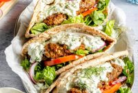 Grilled Greek Lamb Burgers Recipe