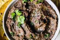 Zesty 10-Minute Black Bean Dip Recipe