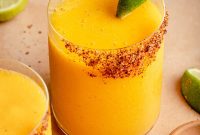 Smoky Mango Margarita Recipe with Mezcal