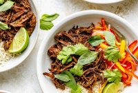 Slow Cooker Thai-Style Beef Bowls Recipe