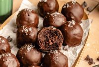 No-Bake Thin Mint Energy Bites Recipe