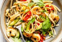 Thai Shrimp Noodle Salad with Tangy Lime Dressing