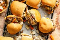 Slow Cooker Italian Shredded Beef Sliders Recipe
