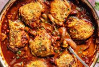 Coq au Vin Recipe: Classic French Chicken Braised in Red Wine