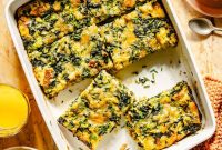 Copycat Starbucks Pesto and Ciabatta Egg Bake Recipe