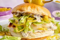 Pepperoncini Grilled Chicken Sandwiches Recipe