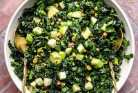 Citrus Kale Detox Salad with Lemon Ginger Dressing