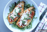 Crispy Oven-Baked Chicken Parmesan: Lighter Recipe