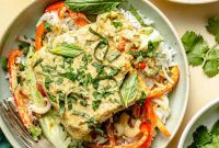 Thai Green Curry Fish Parcels
