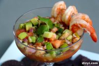 Authentic Mexican Shrimp Cocktail with Zesty Tomato Citrus Sauce