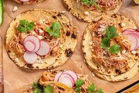 Slow Cooker Chicken Tinga Tacos