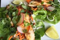 Grilled Teriyaki Chicken Lettuce Wraps