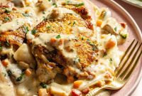 Champagne-Braised Chicken Recipe (Coq au Champagne)