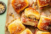 New Orleans Muffuletta Sliders with Olive Salad