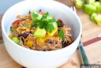 Slow Cooker Chicken Taco Bowls Recipe