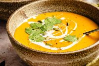 Creamy Thai Coconut Curry Butternut Squash Soup